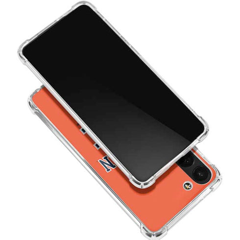 Auburn University AU Orange Galaxy S24 FE Clear Case